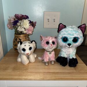 Adorable TY Plush Toy Trio